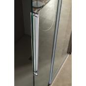 Paroi de douche à 1 porte coulissante 157-161x200  Modèle Acrux de Samo