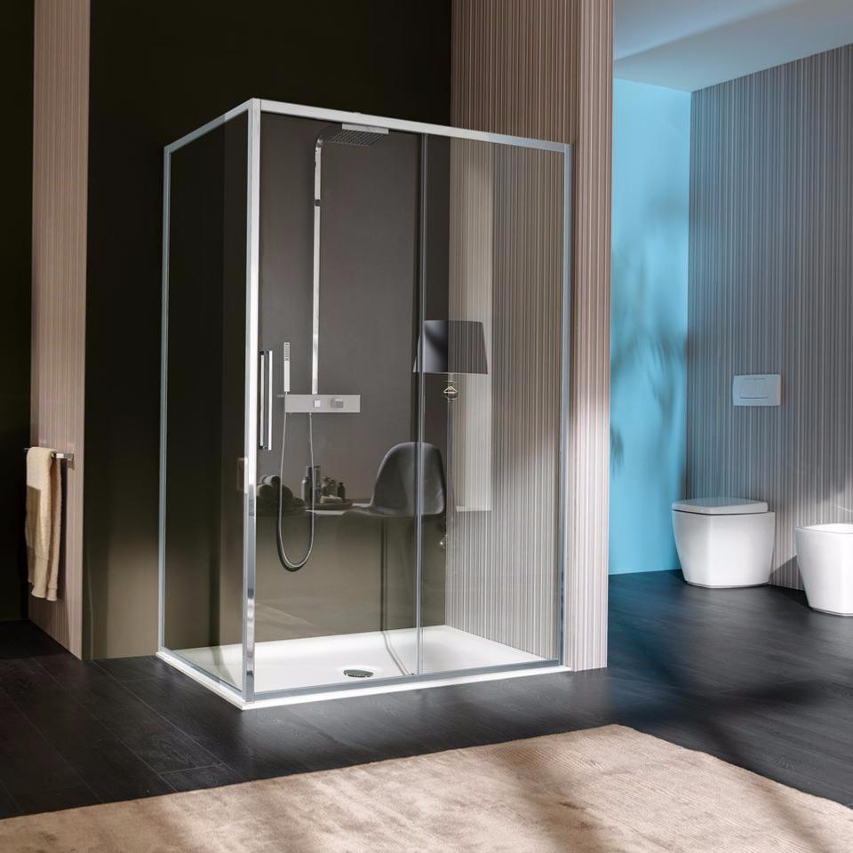 ELEGANT Porte De Douche 137,2 X 182,9 Cm (l X H), Portes De