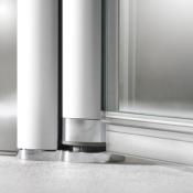 Paroi de douche à 1 porte battante  Modèle Classics2 de Hüppe 76.5-79.5x200