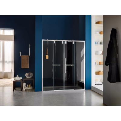 Paroi de douche coulissante à 4 panneaux, Modèle Acrux de Samo
