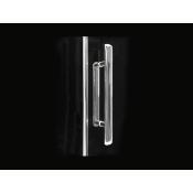 Parois de douche Porte pivotante + panneau latéral Modèle 6 Series de Merlyn ionic 70x70