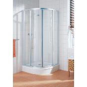 Paroi de douche 1/4 de cercle à 2 portes coulissantes  Modèle Cada R48 de Roth