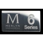 Parois de douche Porte pivotante + panneau latéral Modèle 6 Series de Merlyn ionic 90x90