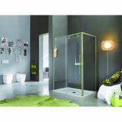 Paroi de douche à 1 porte coulissante 137-141x200 Modèle Acrux de Samo