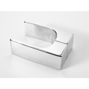 Parois de douche Porte pivotante + panneau latéral Modèle Essence de Merlyn ionic 90x90