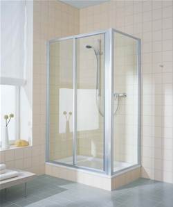 Paroi de douche à 1 porte coulissante Grande largeur  Modèle CADA ST2 de ROTHALUX